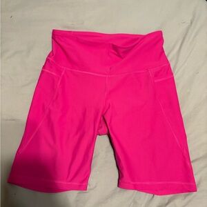 Old Navy Women's Bright Pink Bike Shorts